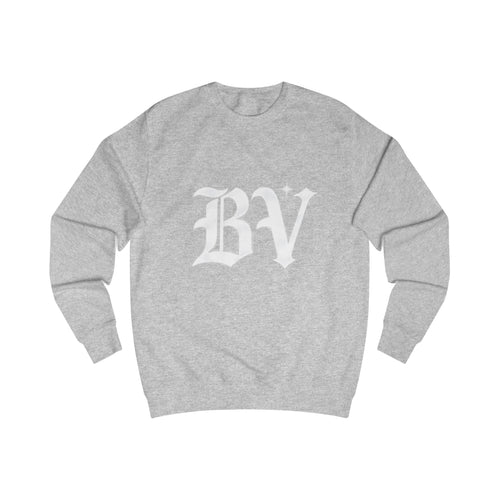 Real One's Sweatshirt — 'BV' Gothic Logo (White Variation)
